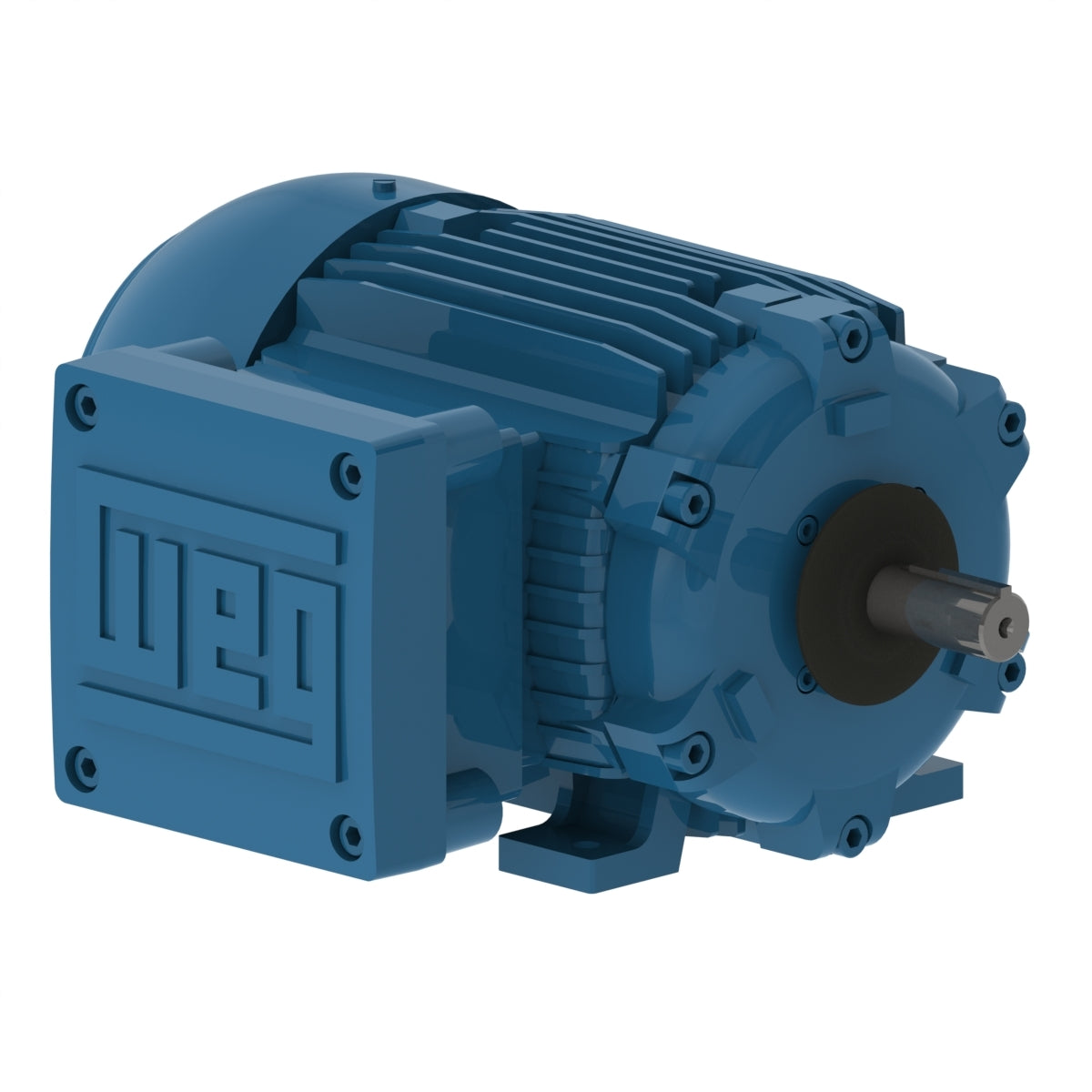 Weg Electric 00136XT3E143T, 1 Hp, 3600 Rpm, 143/5T FR, 230/460//380 Vac, TEFC, 3PH. Foot-mounted, Explosion-proof Motor.