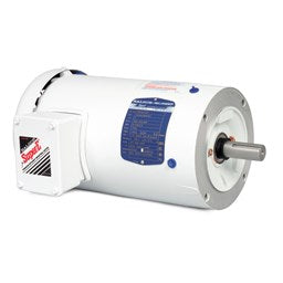 Baldor Electric VEFWDM3546T 1 Hp, 1800 Rpm, 143TC Frame, 230/460 Vac, 3 Phase Input, TEFC, C-Face, Footless, Washdown Duty Motor