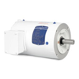 Baldor Electric VWDM3542 3/4 Hp, 1800 Rpm, 56C Frame, 230/460 Vac, 3 Phase Input,  TENV, C-Face, Footless, Washdown Duty Motor