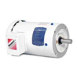 Baldor Electric VEWDM3559, 3 Hp, 3600 Rpm, 56C FR, 230/460 Vac, 3 PH, TEFC, C-Face Less Base, Washdown Duty Motor