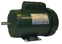 117693.00, 1 1/2 HP, 1800 RPM, 56H FR, TEFC, 115/208-230 Vac, 1 PH, Rigid Base, Farm Duty