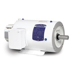 Baldor Electric ZDWNM3707T 5 Hp, 1800 Rpm, 213TC Frame, 230/460 Vac, 3 PH, Input, TENV, C-Face, Foot Mounted, Washdown Vector Duty Motor