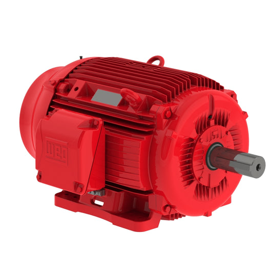 Weg Electric 06015EP3OFP364TS-W22, 60 Hp, 1500 Rpm, 364/5TS Frame, 380-415 Vac, TEFC, 3 PH, Foot-mounted, W22 High Efficiency.