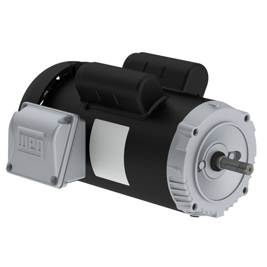 Weg Electric 00236ES1BJPR56C-S, 2 Hp, 3600 Rpm, 56C FR, 115/208-230 Vac, TEFC, 1 PH, Footless, Rolled Steel Jet Pump.