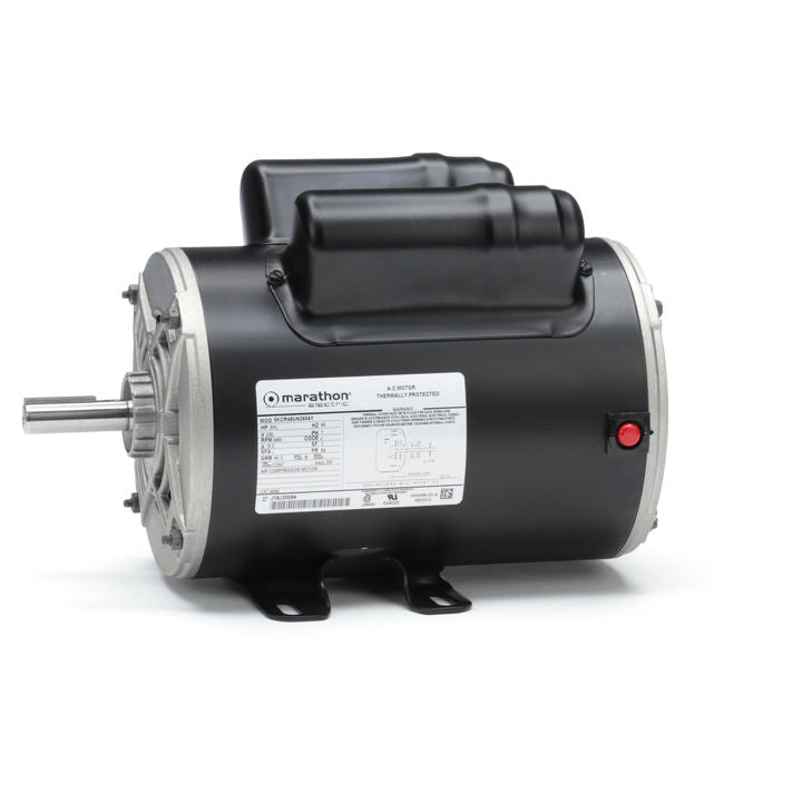 Marathon Electric 9040, 5KCR48UN2654Y 3 Hp, 3600 Rpm, 56 FR, 230 V, 1 PH, Dripproof, Rigid Base, General Purpose