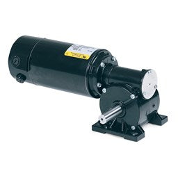 Baldor Electric GP13532, 1/6 Hp, 90 VDC, 88 Rpm, 20:1, 88 Lb-in., 135-K Frame, Right Angle DC Gearmotor