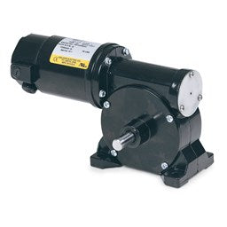 GP231004, 1/25 Hp, 90 VDC, 22 Rpm, 72:1, 45 Lb-in., 2314P-CB FR, TENV, Right Angle DC Gearmotors