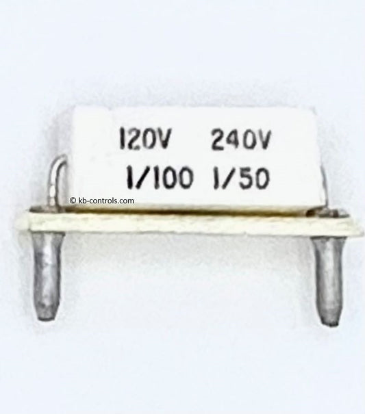 KB Electronics 9833, PHR, 1 OHM, 1/100 TO 1/50 HP @ 90 VDC