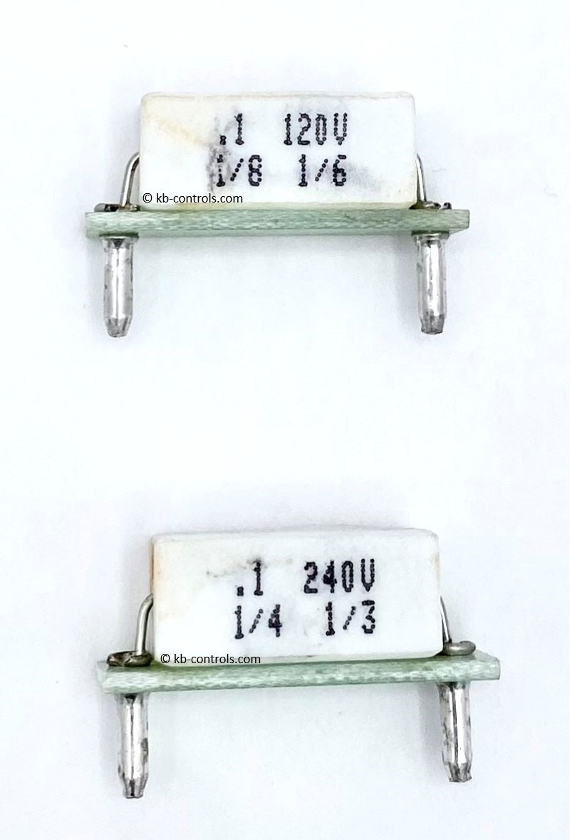 KB Electronics 9838, PHR,  .1 OHMS, 1/18 TO 1/6 HP @ 90 VDC