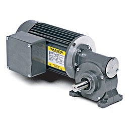Baldor Electric GC25010 1/8 Hp, 2524S-JK Frame, 74 Rpm, 115 Vac, 22.5:1, 79 Lb-in. 1 Phase Input, Right Angle AC Gearmotor