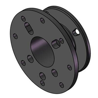 Bodine Electric 0956, Flange Mount Kit for 5L/H & GB/H Hollow Shaft Gearmotors