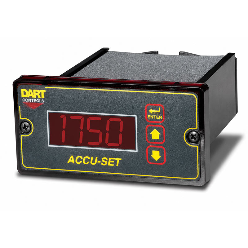 Dart Controls MD10P, 1/8 DIN panel mount PID closed loop DC SCR motor speed control with integral programmable display; Rate, Time and Follower modes, alarms outputs.  120/240VAC supply, 90/180Vdc output to 1HP