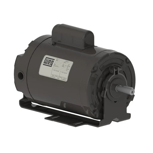 Weg Electric .5018OS1BSPRBW56-S, 0.50 Hp, 1800 Rpm, W56 FR, 115/208-230 Vac, 1 PH, ODP, Foot-Mounted, 14533016