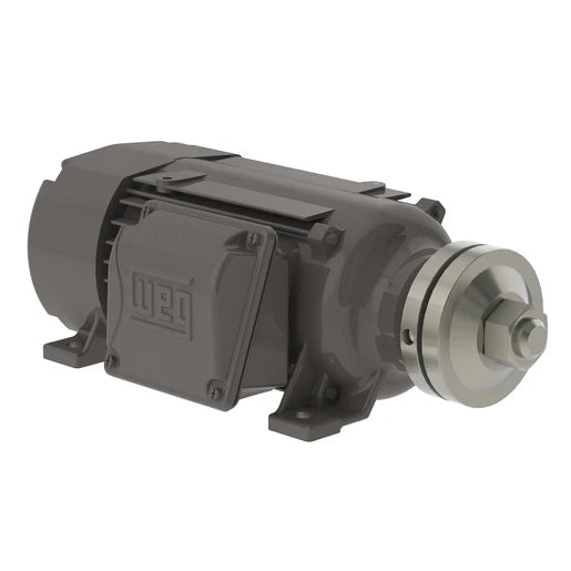 Weg Electric 00536ES3ESA80MR, 5 Hp, 3600 Rpm, 80M/MS Frame, 208-230/460 Vac, 3 PH, TEFC, Saw Arbor Motor Standard Efficiency, 13574402