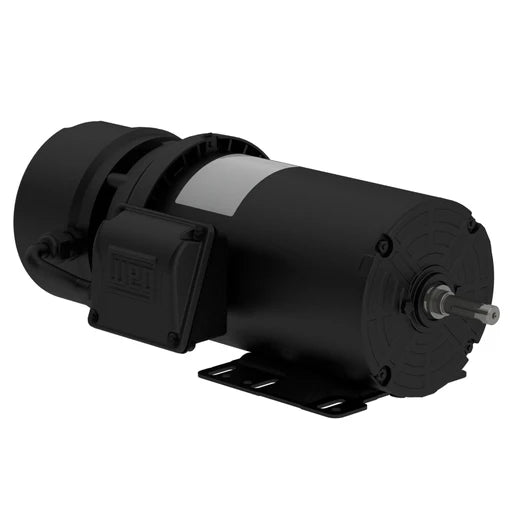 Weg Electric 00218ET3EBM145T-S, 2 HP, 143/5T FR, 3Ph, 230/460//190-220/380-415 V, 60 Hz, 1800 RPM, TEFC, Foot-mounted, ROLLED STEEL, 14593671