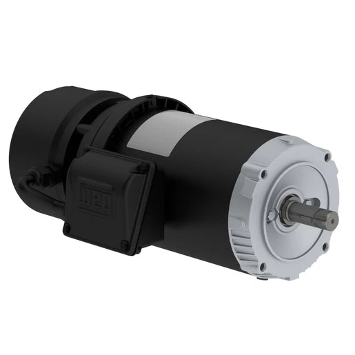 Weg Electric 00218ET3EBMR145TC-S, 2 HP, 143/5TC FR, 3Ph, 230/460//190-220/380-415 V, 60 Hz, 1800 RPM, TEFC, Footless, ROLLED STEEL, 14593690