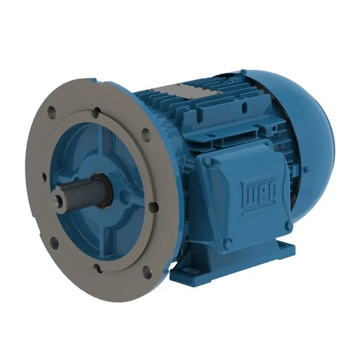 Weg Electric, 00118ET3WAL90SFF-W22, 1.5 HP, 90S/L FR, 3Ph, 460//220-240/380-415 V, 60 Hz, 1800 RPM, TEFC, Multimounting, 13984005