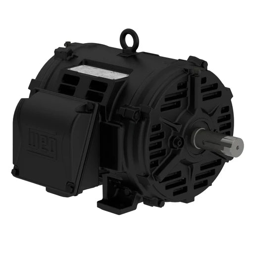 Weg Electric 02018OT3ECD256T-W40, 20 Hp, 1800 Rpm, 254/6T Frame, 208-230/460//380 Vac, ODP, 3 PH, Foot-mounted, W40 NEMA Premium Efficiency, 14599227