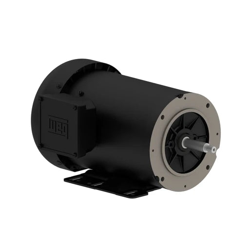 Weg Electric 00236ET3E145JP-SG, 2 Hp, 3600 Rpm, 143/5JP Frame, 230/460//190-220/380-415 Vac, TEFC, 3 PH, Foot-mounted, Rolled Steel JM Pump, 14808964