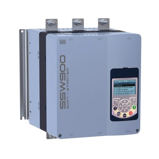 WEG SSW900D0412T5E3B, Soft Starter, 412A, 220-575V, IP00, 15824975