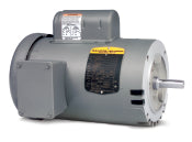 Baldor Electric VEL11303, 1/2 Hp, 3600 Rpm, 56C FR, 115/230 Vac, 1 PH., ODP, C-Face, Footless, Drip Cover, General Purpose Motor