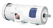 Baldor Electric CEWDBM3615T 5 Hp, 1800 Rpm, 184TC Fr, 230/460 Vac, 3 PH, TENV, C-Face, Foot Mounted, Washdown Brake Motor.