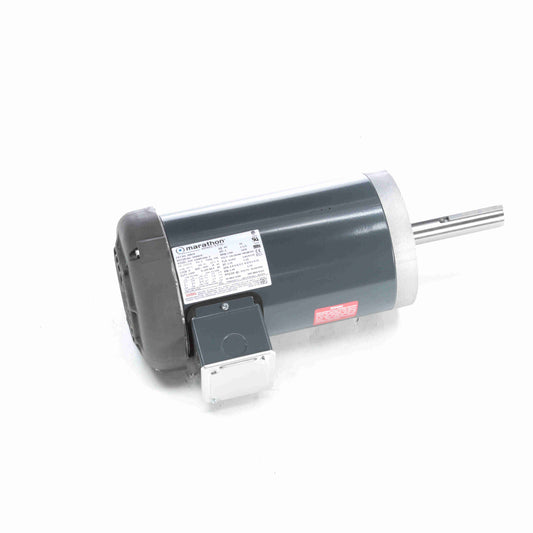 Marathon Electric A681A,  2 HP, 1800 Rpm, 143TCZ FR, 208-230/450 V,  3 Phase, Totally Enclosed And Server Duty, 4900670