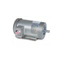 Baldor Electric CSSWDM3710T, 7 1/2 Hp, 1800 Rpm, 213TC FR, 230/460 Vac, 3 PH, TEFC, C-Face with Base, Washdown Duty Motor, Stainless Steel.
