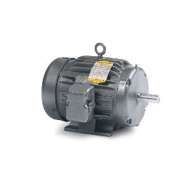 Baldor Electric M3615T-9, 3 Hp, 1800 RPM, 184T FR, 230/460 Vac, 3 PH, TEFC, Design C, High Torque, Quarry Duty Motors.