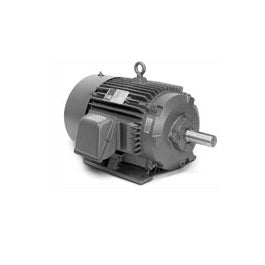 EM8006T, 3 Hp, 1800 Rpm, 182T FR, 230/460 Vac, 3 PH, TEFC, Foot Mounted, Super-E Severe Duty Motor.