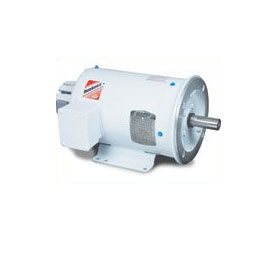 Baldor Electric IDWNM3707T 5 Hp, 1800 Rpm, 213TC Fr, 230/460 Vac, 3 Ph, TENV, C-Face, Foot Mounted, Inverter Rated Washdown Motor
