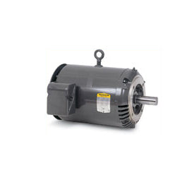 Baldor Electric VEM31115, 1 HP, 3600 Rpm, 56C FR, 230/460 Vac, 3 PH, ODP, C-Face Less Base, General Purpose Motor