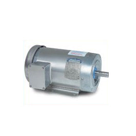 Baldor Electric IDVSWDM3615T 5 Hp, 1800 Rpm, 184TC Fr, 230/460 Vac, 3 Ph, TEFC, C-Face, Footless, Paint Free inverter Rated Washdown Motor