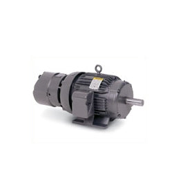 BM3611T-D, 3 Hp, 1800 Rpm,182TC FR,  208-230/460 Vac, 3 PH, TEFC, C-Face, Foot Mounted, D-Series Brake Motor
