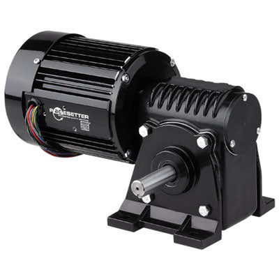 Bodine Electric 2281, 3/4 Hp, 47 Rpm, 36:1, 285 Lb-in., 48R6BFPP-5H, 230 Vac., Right Angle, AC Pacesetter Inverter Duty Gear Motor