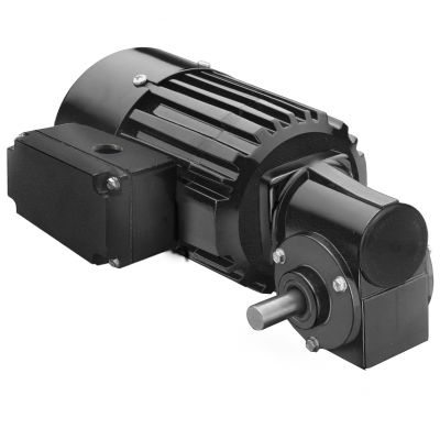 Bodine Electric, 1490  1/15  Hp, 70Rpm, 20:1  40 Lbs., Metric 34R4BFCI-3F AC Right Angle Gearmotor