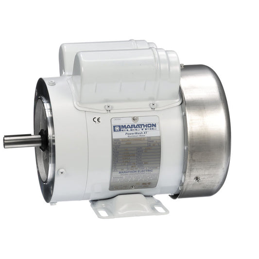 Marathon Electric N559, 1/2 Hp, 1800 Rpm, 56C FR, 115/208-230 V, 1 PH, Totally Enclosed, C-Face Footed, White Epoxy Washdown Duty, 56C17W5332.