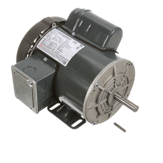 Marathon Electric G352, 3/4 Hp, 3600 Rpm, 56 FR, 115/208-230 Vac, 1 PH, TEFC, Rigid Base, General Purpose, No Overload, 56C34F5308.