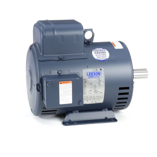 Leeson Electric 131537.00, 5 HP, 3600 RPM, 184T FR, DP, 208-230 Vac, 1 PH, Rigid Base, General Purpose