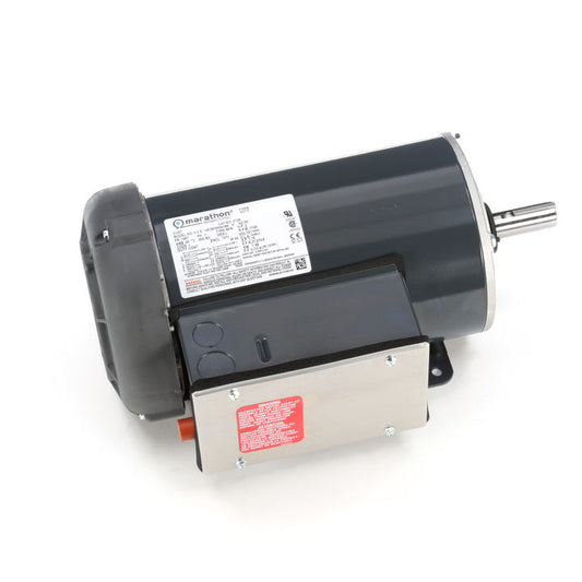 Marathon Electric Z128, 2 Hp, 1800 Rpm, 145T FR, 115/230 Vac, 1 PH, TEFC, Rigid Base, Farm Duty/ High Torque Motor, 145TBFR5341.