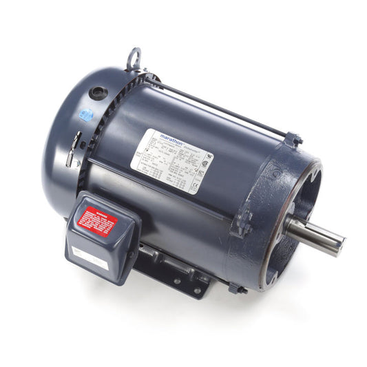 Marathon Electric GT1216A, 7 1/2 Hp, 1800 Rpm, 213TC FR, 230/460 Vac, 3 PH, TEFC, C-Face with Base, General Purpose Motor, 213TTFBA6028.