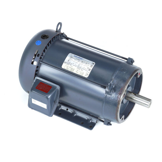 Marathon Electric GT1218A, 10 Hp, 3600 Rpm, 215TC FR, 230/460 Vac, 3 PH, TEFC, C-Face with Base, General Purpose Motor, 215TTFBD6003.