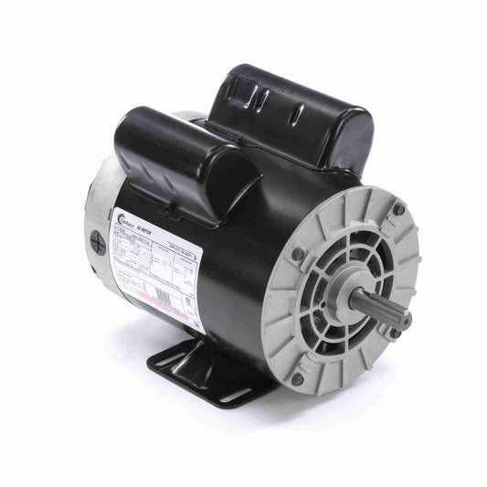 Century Electric B381, 2 Hp, 3600 RPM, M56 FR, 115/230 V, 1 PH,  Dripproof , Rigid Base, Air Compressor Motor