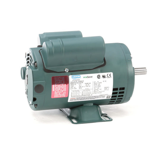 Leeson Electric E100002.00, 1/2 Hp, 1800 Rpm, 56 FR, DP, 115/208-230 Vac, 1 PH, Rigid Base, Capacitor Start, General Purpose