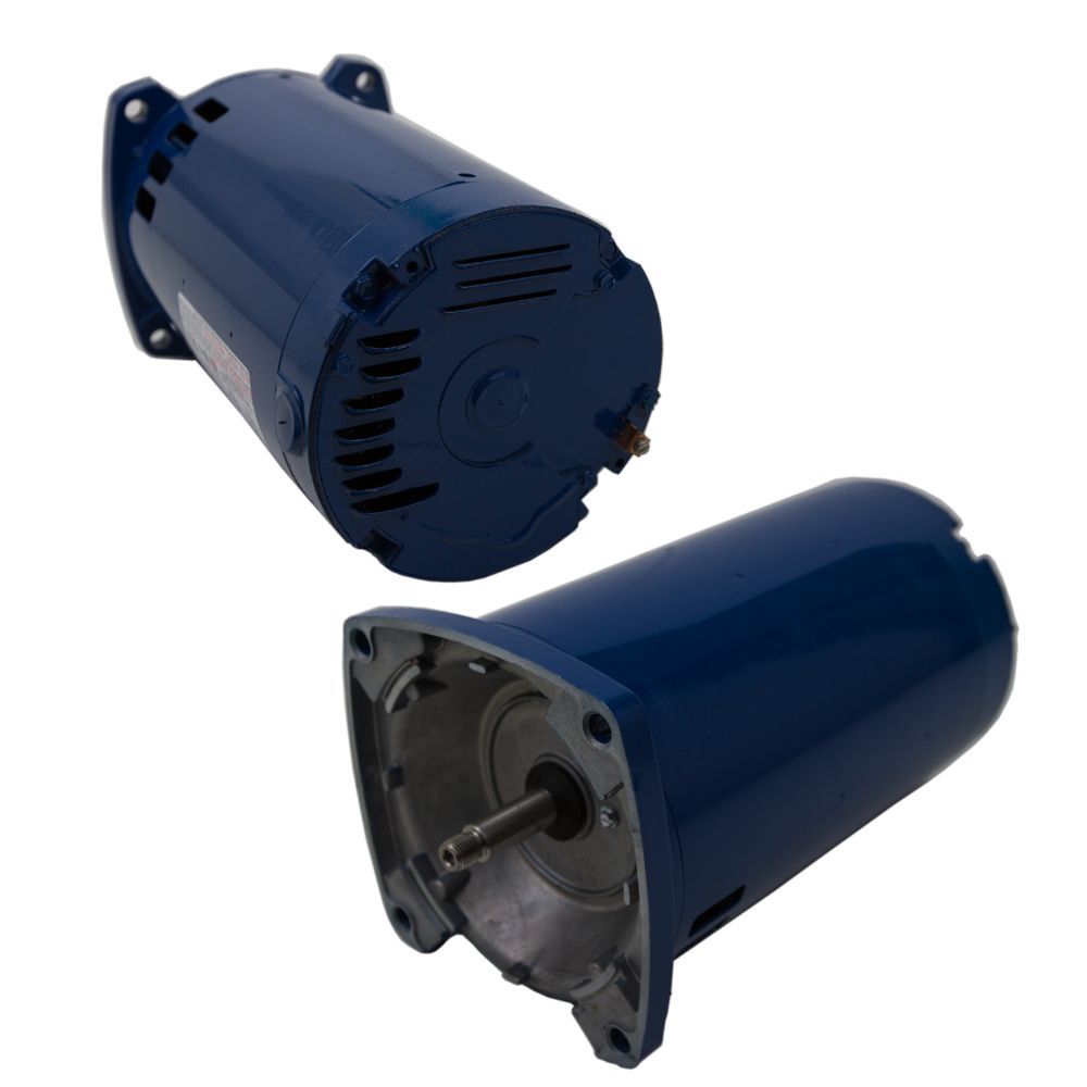 B1247, 5KCR39UN6190X, 2 Hp, 115/230, 56Y FR., 1 PH, 3600 Rpm, Dripproof, Square Flange, Pool (In Ground), Two Compartment, Up Rated Motor
