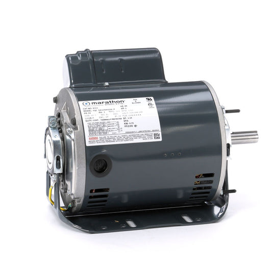 Marathon Electric B330, 056C17D5316, 1 1/2 Hp, 1725 RPM, 56H FR, 115/208-230 V, 1 PH,  Dripproof , Resilient Base, Fan and Blower-Capacitor Start Motor