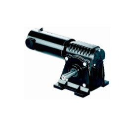Bodine Electric 6594, 1/3 Hp, 250 Rpm, 10:1, 52 Lb-in., 33A7BEPM-5H, 130 Vdc., , Permanent Magnet, With accessory shaft, Right Angle DC Gearmotor