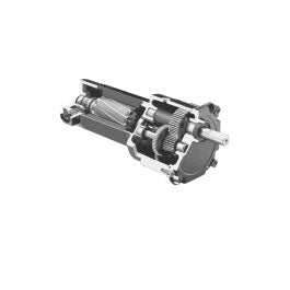 Bodine Electric 6947, 1/12 Hp, 8 Rpm, 312.4:1, 175 Lb-in,33A3BEPM-W4,24 Vdc.