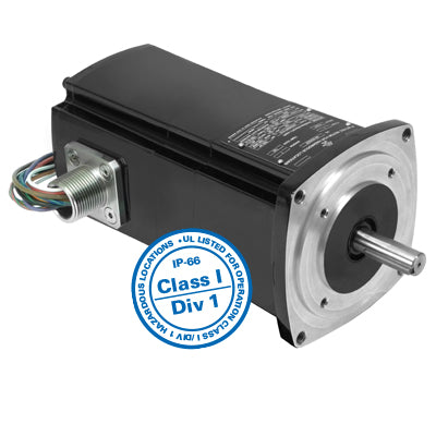 Bodine Electric 3264, 1/4 Hp, 1600 Rpm, 158 Oz-in, 34R6BXPP. 460 Vac, 3 PH, Class 1, Division 1, Variable Speed Inverter Duty Motor