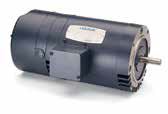 114167.00, 3/4 HP, 1800 RPM, 56C FR, TENV/TEFC, 115/208-230 Vac, 1 PH, C Face w/Base, Brakemotors
